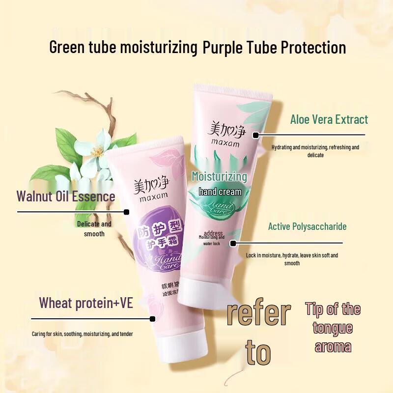 Six God Cooling Shower Gel & Meijianjing Hand Cream Set
