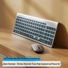 Dual-Mode Backlit Bluetooth Wireless Keyboard & Mouse Set with Eight-Color Lighting