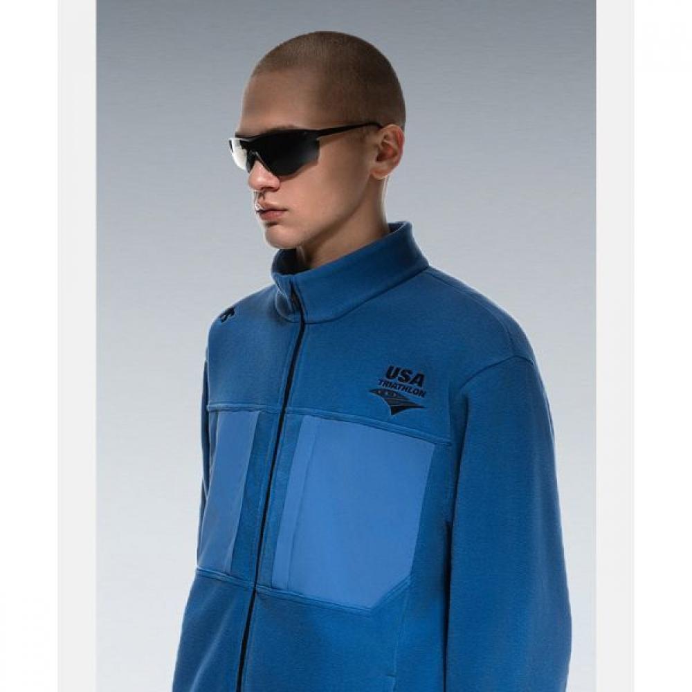

Куртка из микрофлиса Descente Usat Polartec синяя BLU0BLUE/100