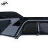 Kit Carrozzeria Lip Posteriore MP Doppio Scarico Uscita Rotonda per BMW Serie 3 G20/G28 2019-2023