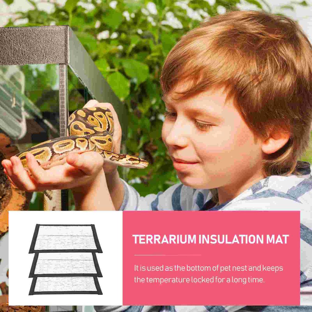 Heizkissen Haustiermatte Isolierung für Schlangen Winterwärmer Reptilienwärmer Papagei Terrarium Mini-Heizung