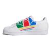 adidas Tênis Superstar Pure 'Trevo Colorido Branco Nuvem' FU9519