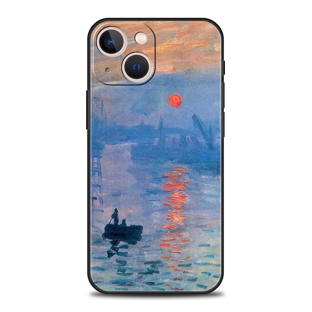 Van Gogh Oil Painting Phone Case For iPhone Apple 14 13 Pro Max 12 11 Mini 7 8 Plus XR XS X SE 2020 Cover Shell Soft Coque Funda
