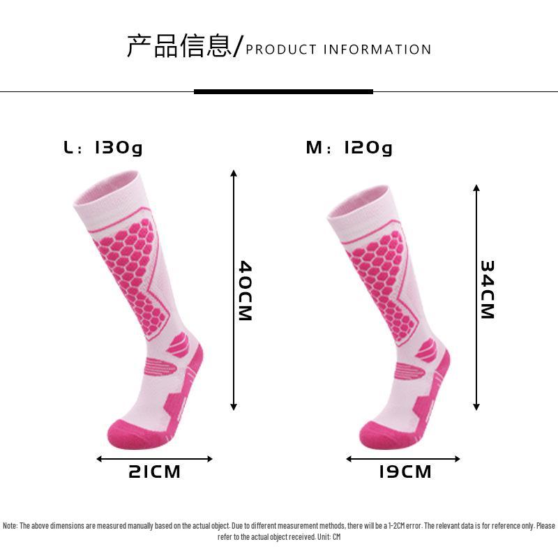 Warm Thickened Ski Socks: Unisex, Adult & Child, Cold-Proof, Wear-Resistant for Autumn & Winter Sports