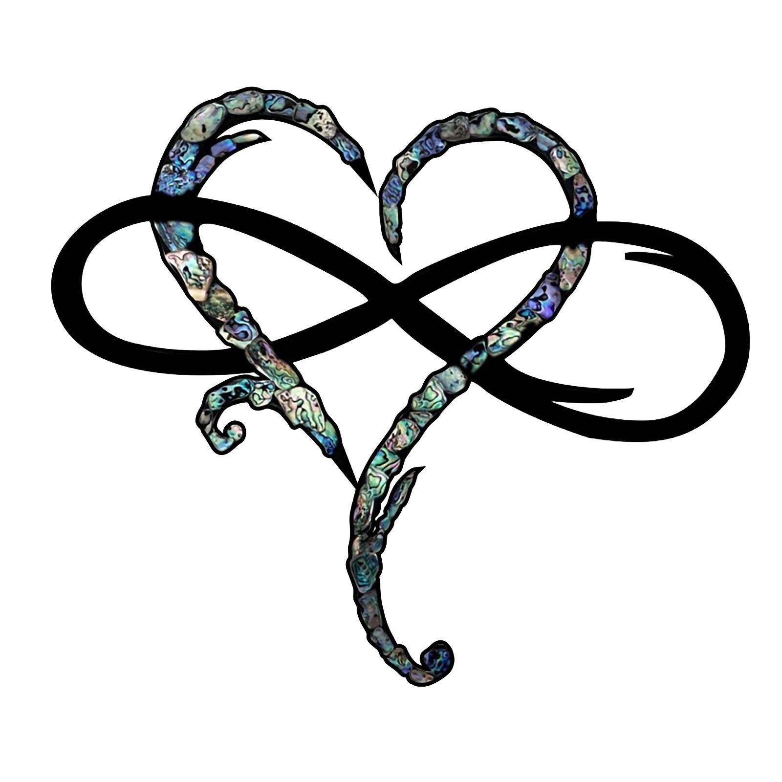 Бесконечное сердце, украшение на стену, металлическое настенное искусство, металлическое настенное искусство, подарок на новоселье