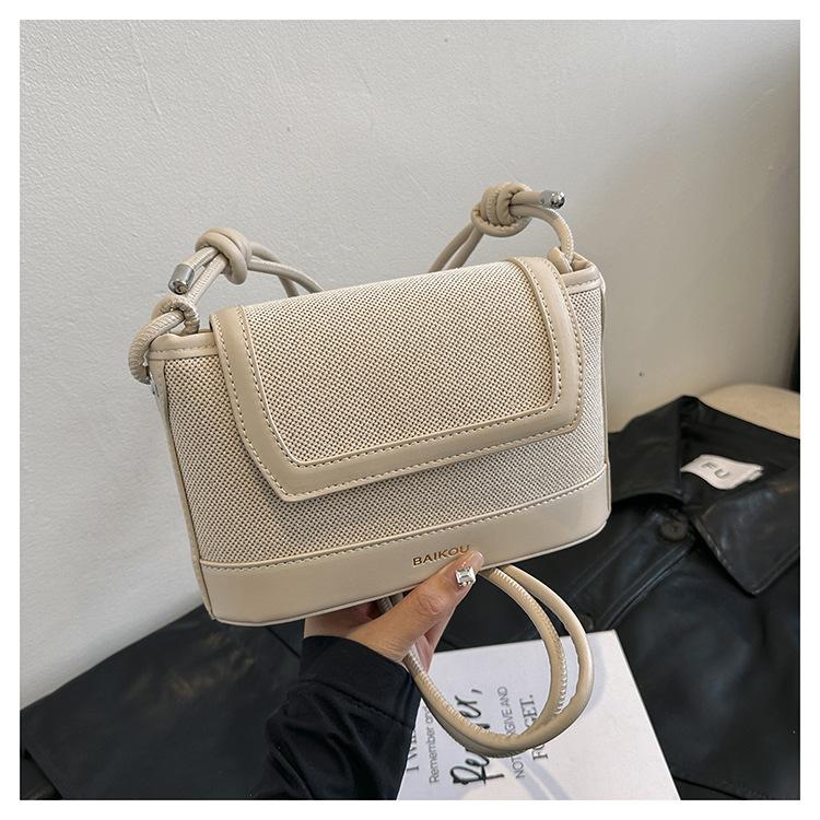 

Высококлассная модная сумка женская 2025 новая универсальная простая повседневная женская сумка сумка через плечо сумка-мессенджер бежевый