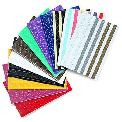 Transparent Adhesive PVC Photo Mount Corners - Black/Red DIY Photo Album Stickers