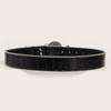 Youth Rhinestone Skull Belt Jeans Decor Pu Waistbands Elegant Rivet Belt  Dress Decoration