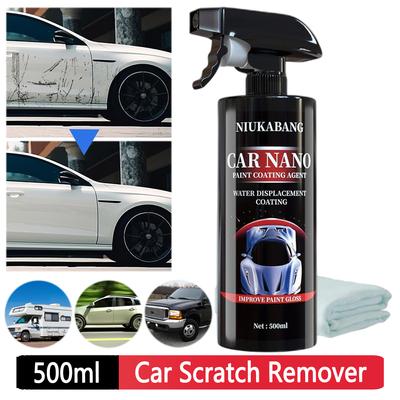 Kit de polissage pour voiture 500 ml - Élimine les éraflures et les rayures - Agent de revêtement en spray pour voitures