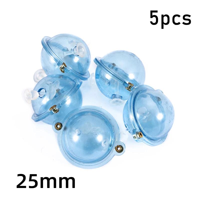 

5 Pieces/set Fishing Float Transparent Bead Hollow Bubble Surface Float Casting ABS Plastic Outdoor Fishing Accessories