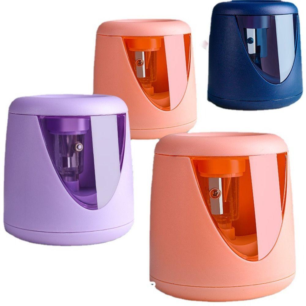 Carba Bear Pencil Sharpener Students Stationery Automatic Pencil Sharpener Automatic Sharpeners