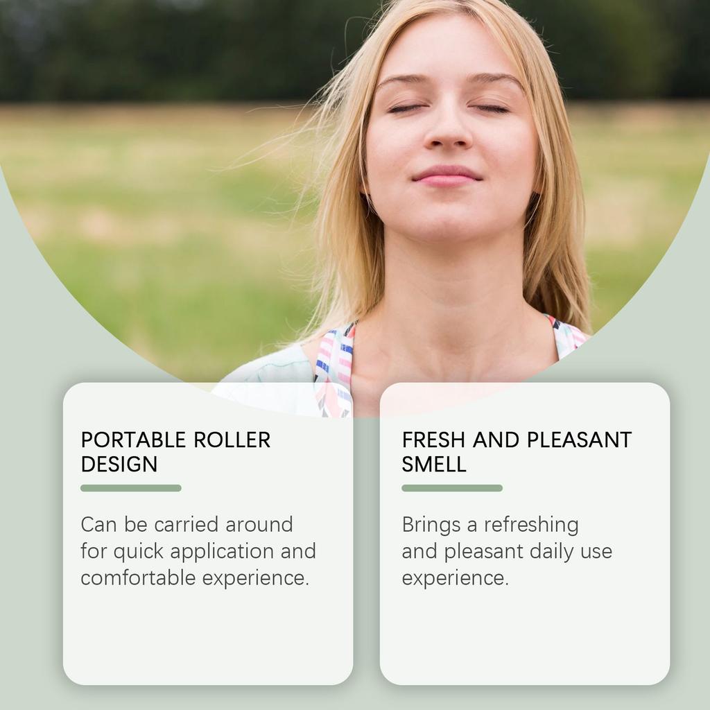 Dizziness Relief Ball, Refreshing And Invigorating Type, Soothing Physical Fatigue, Care Product For Traveling, Ball Oil Reduces Discomfort,10ML