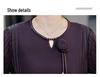 Stylish Spring Top for Middle-Aged and Elderly Women: Lightweight, Chic Base Layer for Mothers and Mother-in-Laws