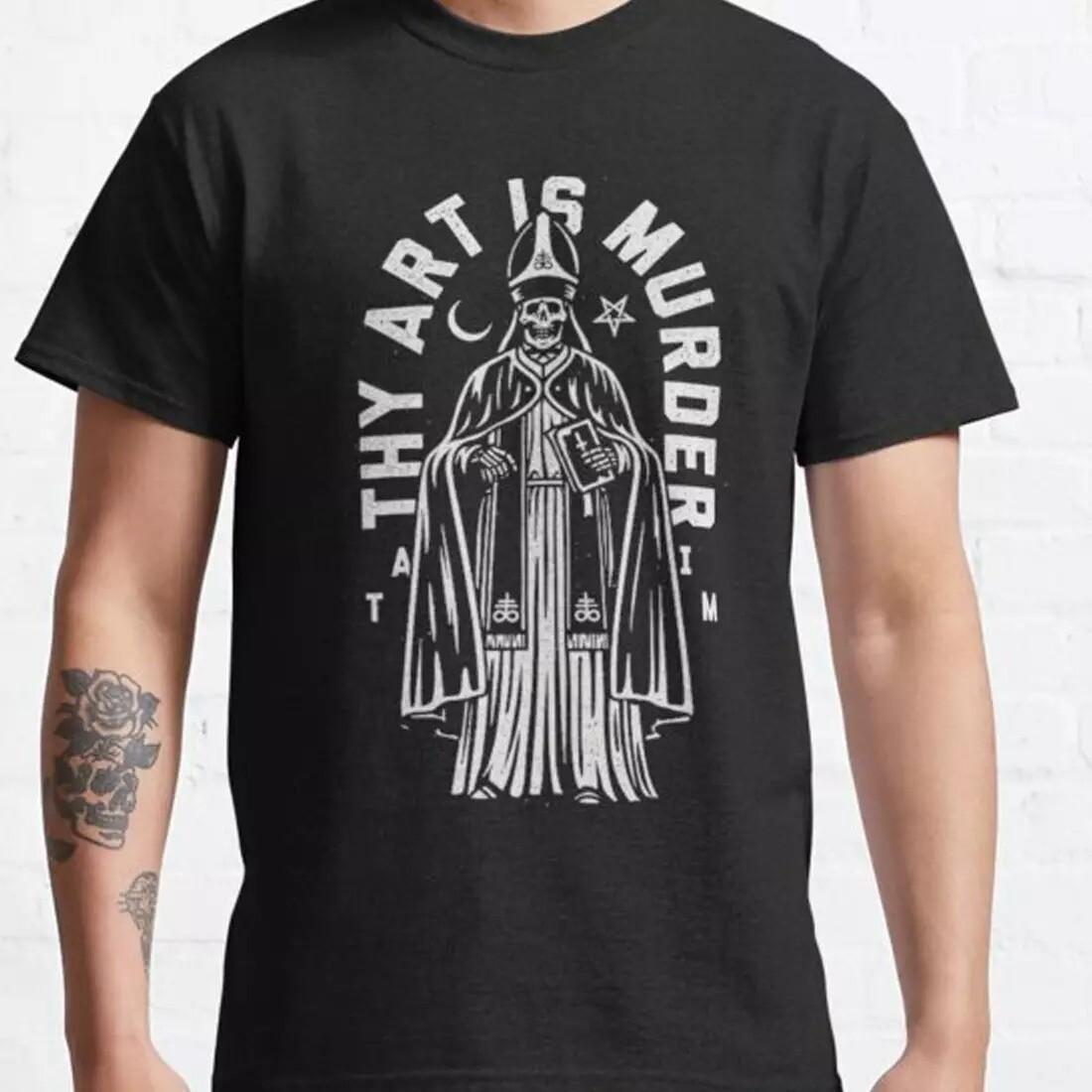 Thy Art Is Murder band Thy Art Is Murder shirt black All sizes S-3XL N2309_10 S