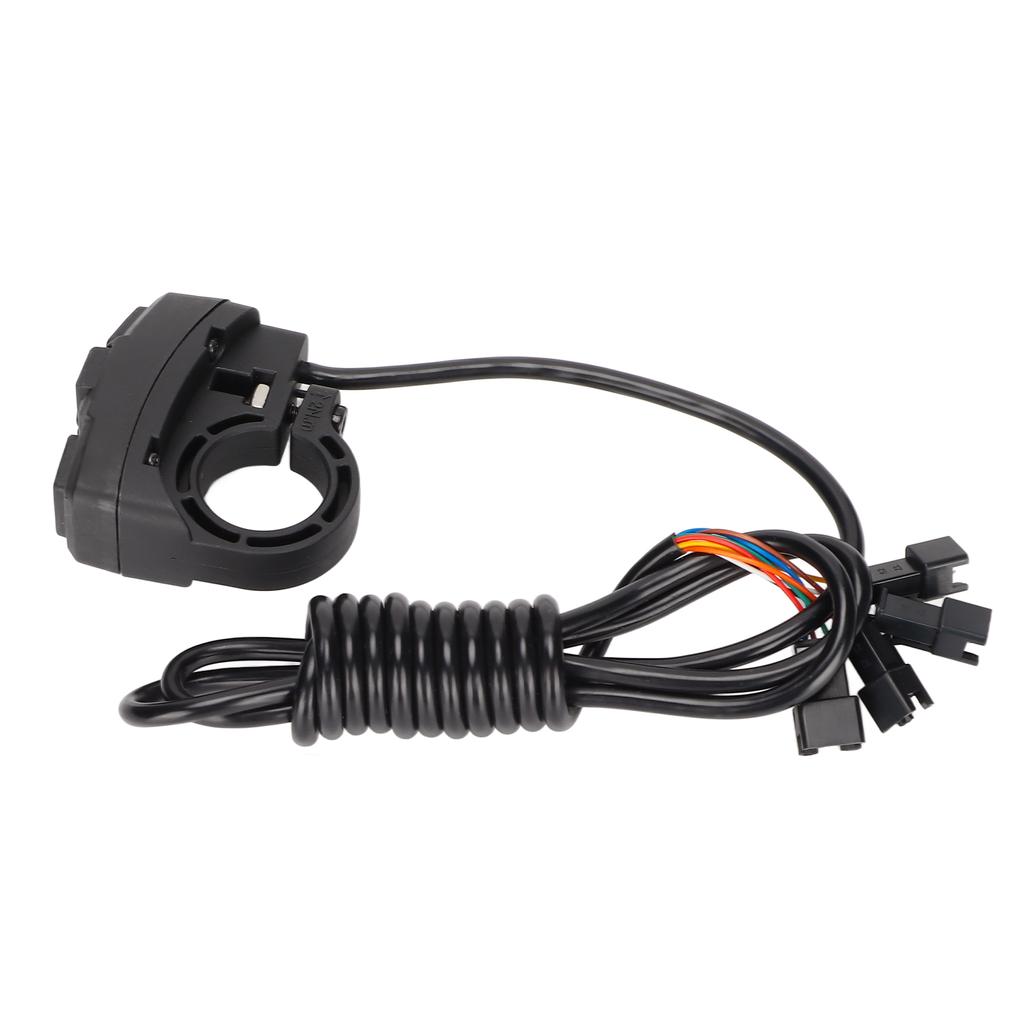 DK336 Motorcycle Handlebar Switch 3 In 1 Light Horn Turn Switch IPX4 Waterproof for Electric Bicycle Vehicle48V