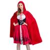 S-3XL plus Größe Halloween Umhang Rotkäppchen Kostüm Cosplay Rollenspiel Uniform