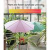 Plant Umbrella For Outdoor Plant Adjustable Sunshade for Garden Rainproof Umbrella Outdoor Ground Umbrella Garden Bed