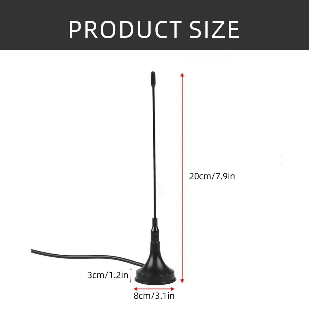 Mini Protable HDTV Digital Indoor Signal Receiver 5dBi DVB-T ATSC Televison TV Antennas Aerials Boosters Amplifiers