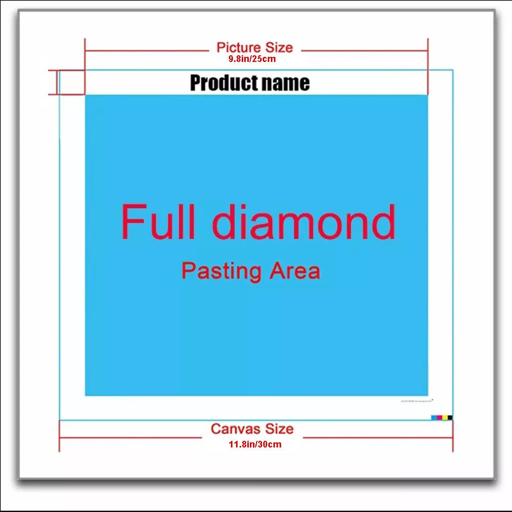 2-pack 5D Moon Landscape Diamond Painting Kit, DIY Diamond Rhinestone Painting Kit för vuxna och nybörjare Diamond Arts Hantverk Heminredning Present