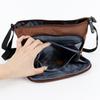 Ocean Pacific Large Capacity Casual Shoulder Bag with California Bear Surfing Wallet Design Men's (Chocolate)