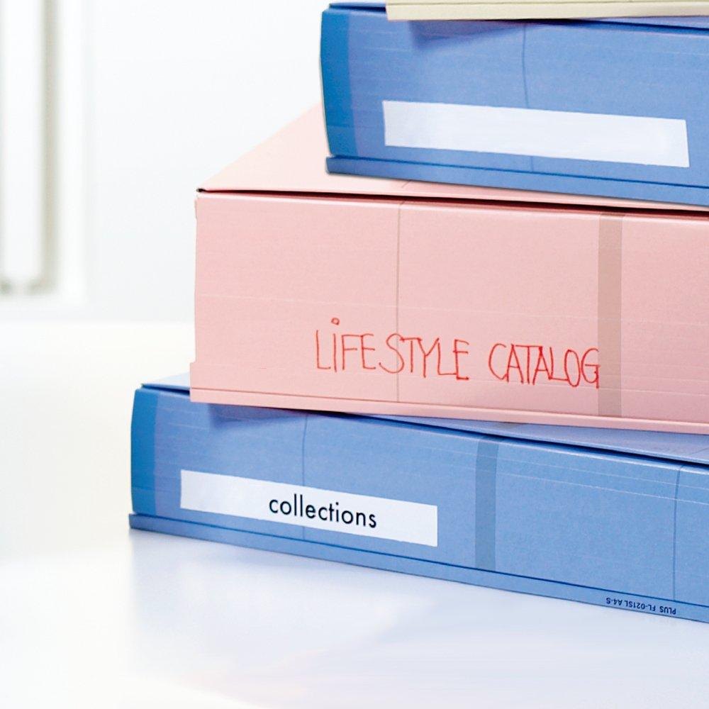 Plus Flat File, A4 Vertical, 2-Hole, Expandable Spine, Senobas EX, 5-Pack, Blue