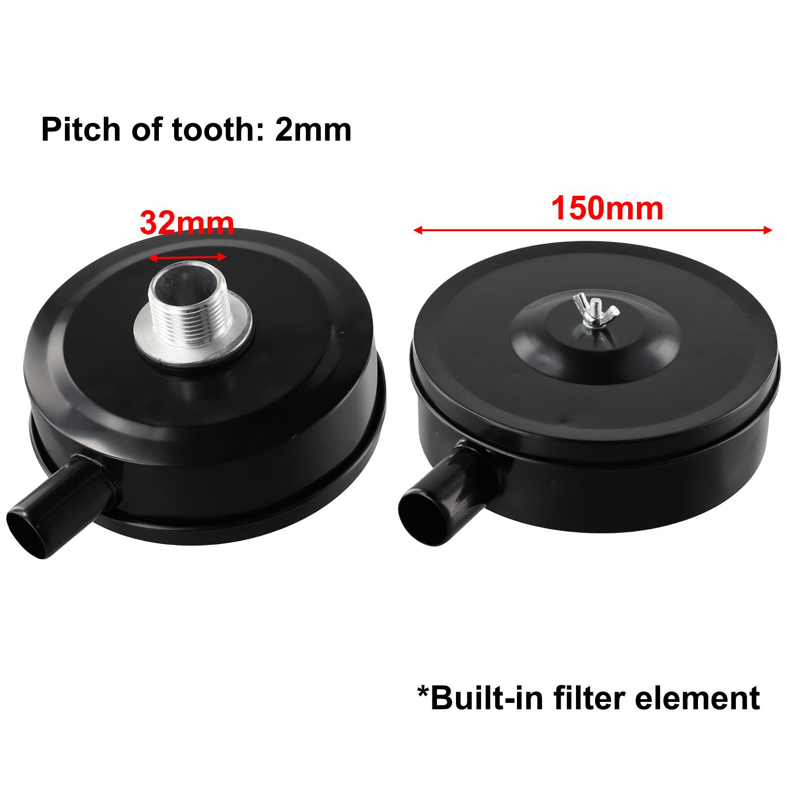 

Фільтр Глушник Повітряний Компресор Впускний Фільтр Глушник Зовнішня Різьба 32мм Запчастини