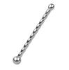 Hollow Metal Urethral Plug with Eye Pull Bead - Adult Stimulation Toy