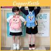 And Cute Fashionable Oxford Cloth Childrens Backpack For Spring Use Season
