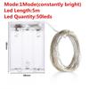 1PC Led String Lights 3AA Battery Mode Waterproof Outdoor Lamp For Garden Party Christmas Holiday Decor Lamps Wire Twinkle Lamp