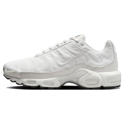 Air Max Plus Platinum Tint - Sneakers da donna, bianco, grigio fumo scuro, argento metallizzato FZ4342-001