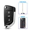 KEYYOU Modified Remote Key Shell Case For Peugeot 207 307 308 406 407 607 807 3008 For Citroen C2 C3 C4 C5 C6 Berlingo Picasso