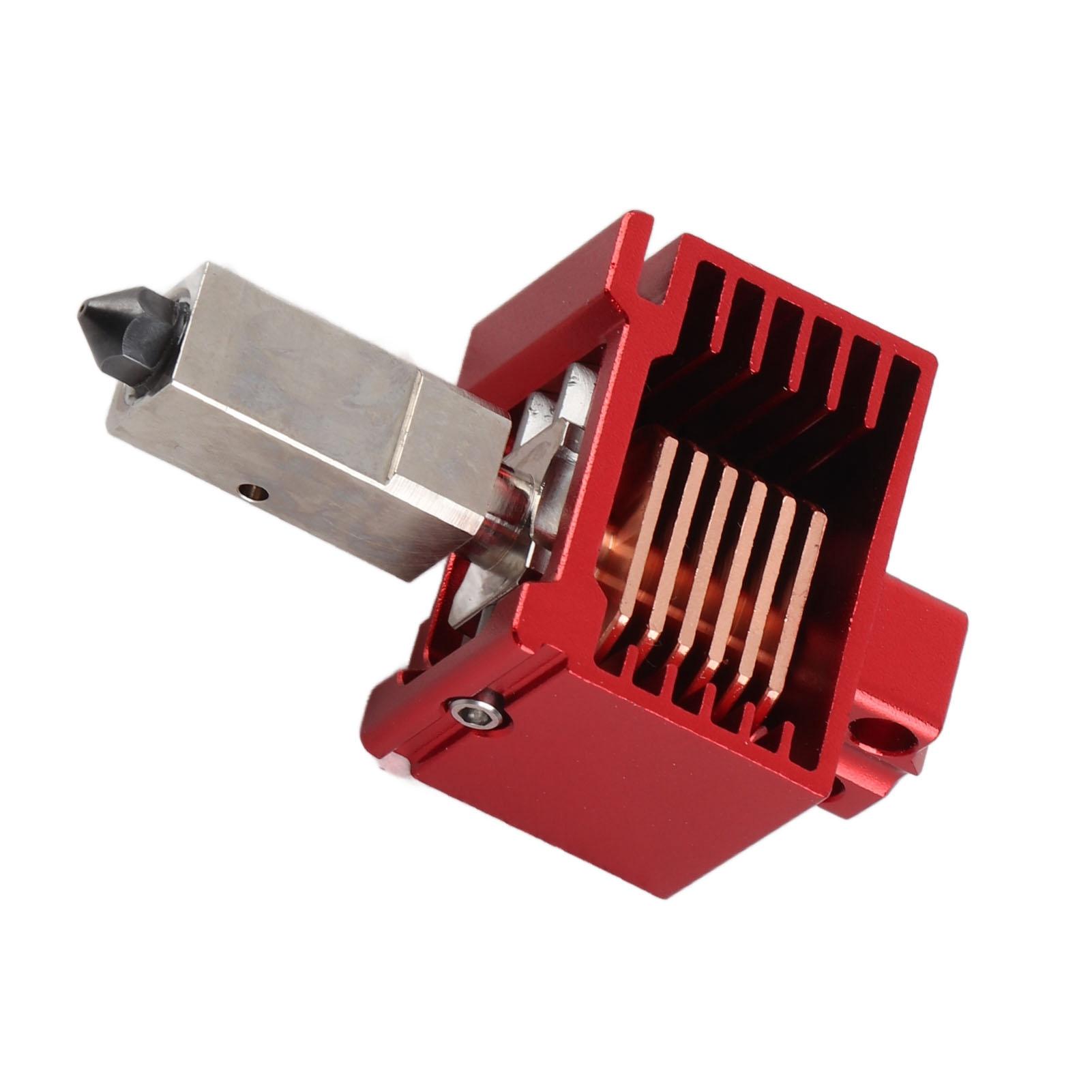 

Комплект горячего конца для 3D-принтера 0,4 0,6 мм, сопло из закаленной стали, детали горячего конца 24 В 60 Вт для TZЭкструдер 3.0 X1