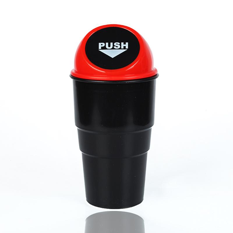 Hippcron Car Trash Garbage Can Auto Trash Dust Case Holder Bin Box Car-styling Yellow Red Blue Black