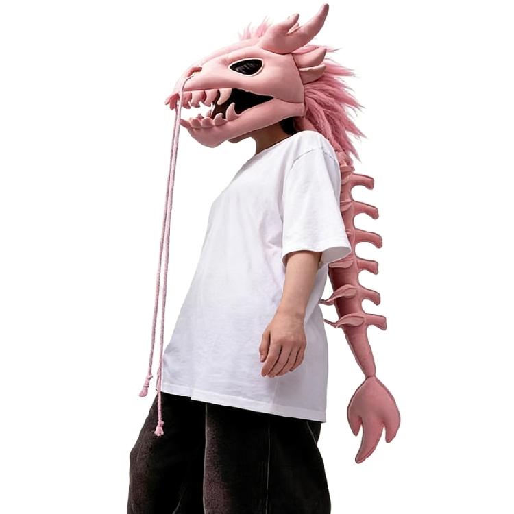 Kid Adult Size Dinosaur Skull Mask PP Cotton Costume Accessory Fashion Cosplay Headcover Great For Cosplay And Decors