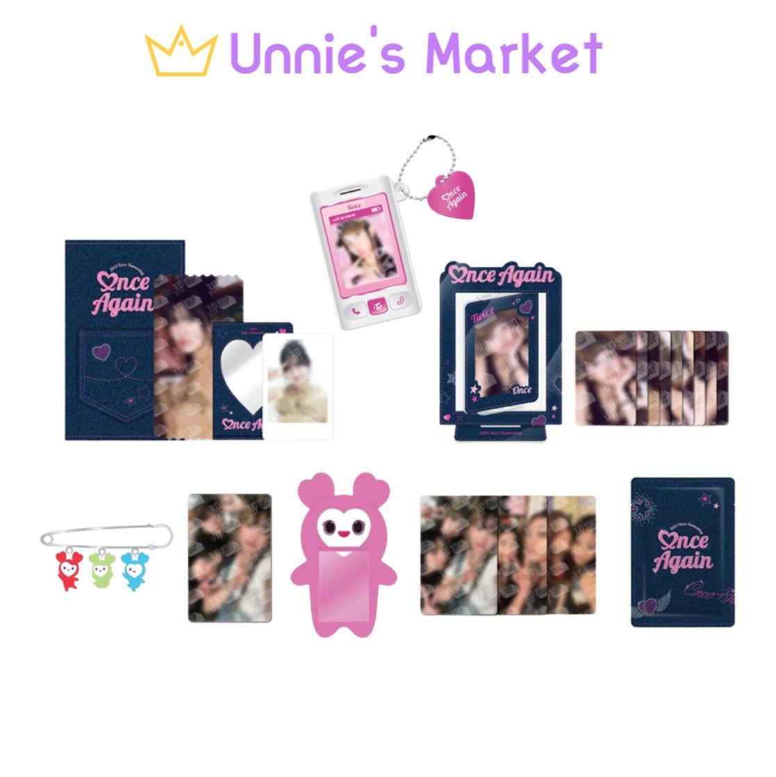 

[Предзаказ] ДВАЖДЫ ФАНМИТИНГ 2023 ГОДА ONCE AGAIN Официальный мерч (4) + Бесплатный подарок