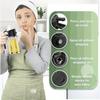 2-In-1 Glass Oil Dispenser & Sprayer - Perfect for Cooking, Grilling, Salads | 16oz/470ml | PVC Free, Machine Washable | Black
