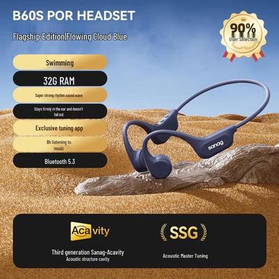 Sennu B60SPro Bone Conduction Sports Headphones with MP3