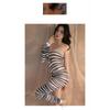 Sex Stockings Female Sexy Transparent Sex One-piece Stockings Striped Mesh Clothes Free Open Gear Uniform Flower Seduction Woman