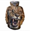 Sweat à capuche unisexe avec impression numérique 3D Motif pêcheur Luya pull de sport d'extérieur