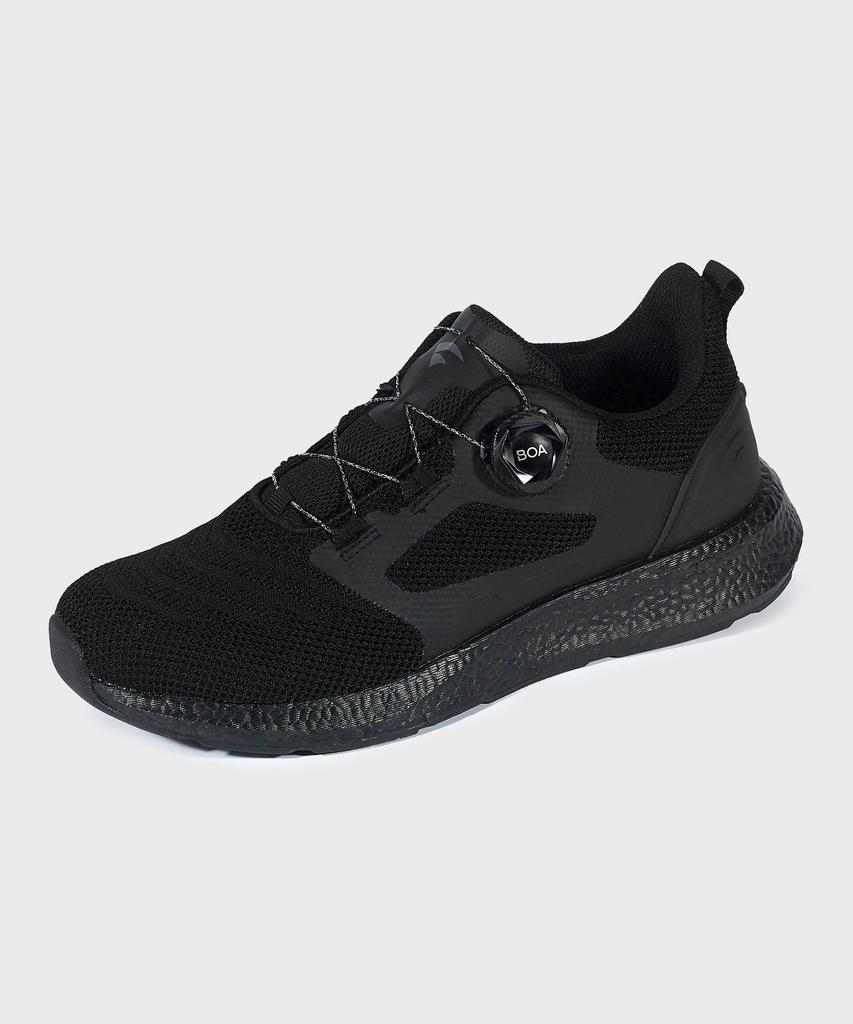 Vitro Unisex Walking Shoes Leeds 2 (Black) Boa Fit System