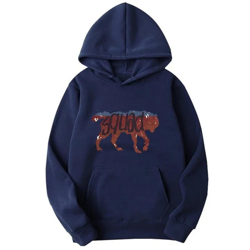 2024 Funny Retro Wolf Squad Men Hoodies Sweatshirt Awesome Wolf Student High School Wild Rad Life Is Strange Tank Squad Hoodie