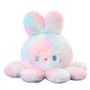 Soft Ferry Plush Cat Plush Toy Cosplay Octopus Legs Jellyfish Bunny Stuffed Animals Doll Rainbow Rabbit Baby Appease Toy