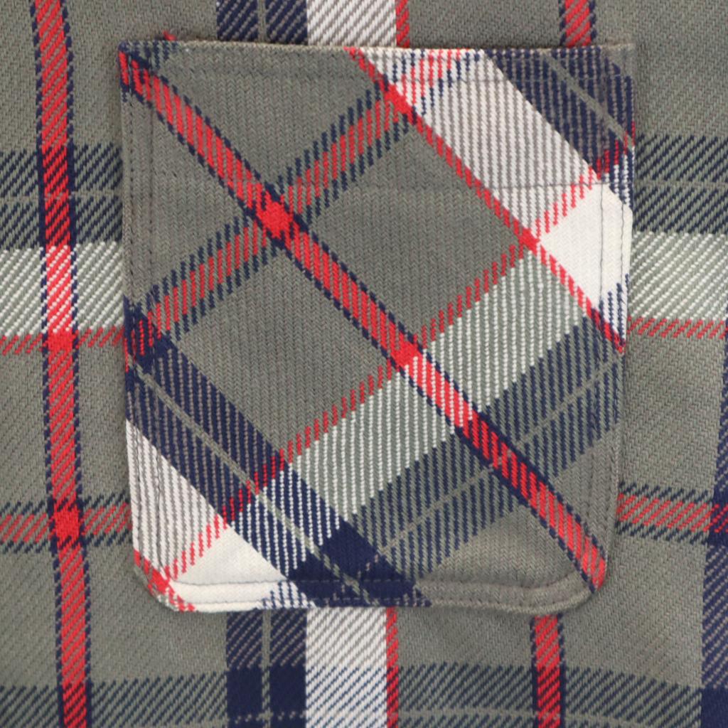 STJOHN’sBAY 80s Made In USA Vintage Check Pattern Long Sleeve Flannel Shirt Men's Used