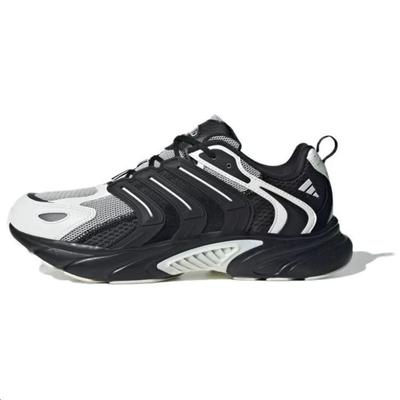נעלי ריצה קז'ואל נמוכות גזרה יוניסקס Climacool Ventania שרוכים פוליאסטר בולמי זעזועים עמידים בפני שחיקה נושמים נעלי ספורט שחור לבן IF6729