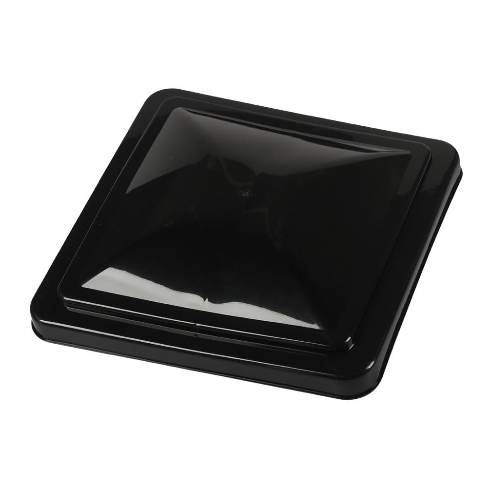 

Motorhome Roof Vent Cover 14 X 14inch RV Roof Vent Lid Cover Metal Motorhome Air Flow Ventilation Cover for Camper RV Trailer чёрный