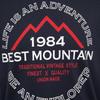 Tee shirt coton basique imprimé textuel Homme BEST MOUNTAIN