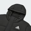 Adidas 3 Stripes Water-Resistant Warm Hooded Long Zipper Parka Duck Down Jacket Unisex Jackets KE5405