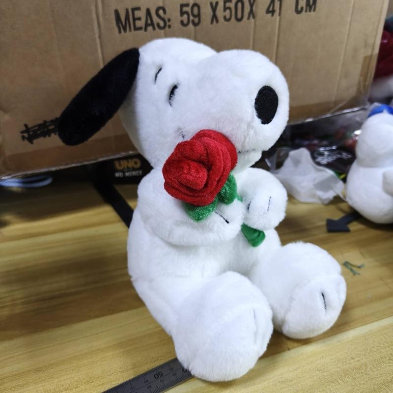 New Cartoon Cute Snoopy Plush Toy Pillow Sofa Back Plush Doll Gifts Birthday For Children