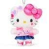 Sanrio Suporte para Mascote Hello Kitty Poliéster e Idades 6 e 609552 (SANRIO) (#SanrioGakuenKiramekiSai) Aço, Acima,