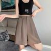 Women Suit Shorts Summer Baggy Solid Wide Pants Korean Fashion Casual Bottoms Classic Shorts Y2k Clothes